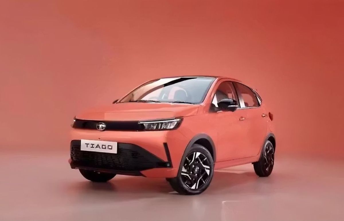 Tata unveils the refreshed Tiago EV before its launch on May 28.